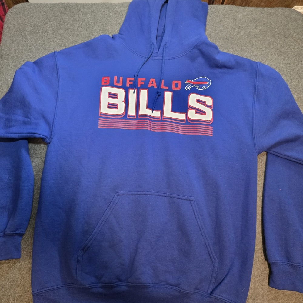 NFL BUFFALO BILLS pullover Hoodie Size Medium Sku:F2